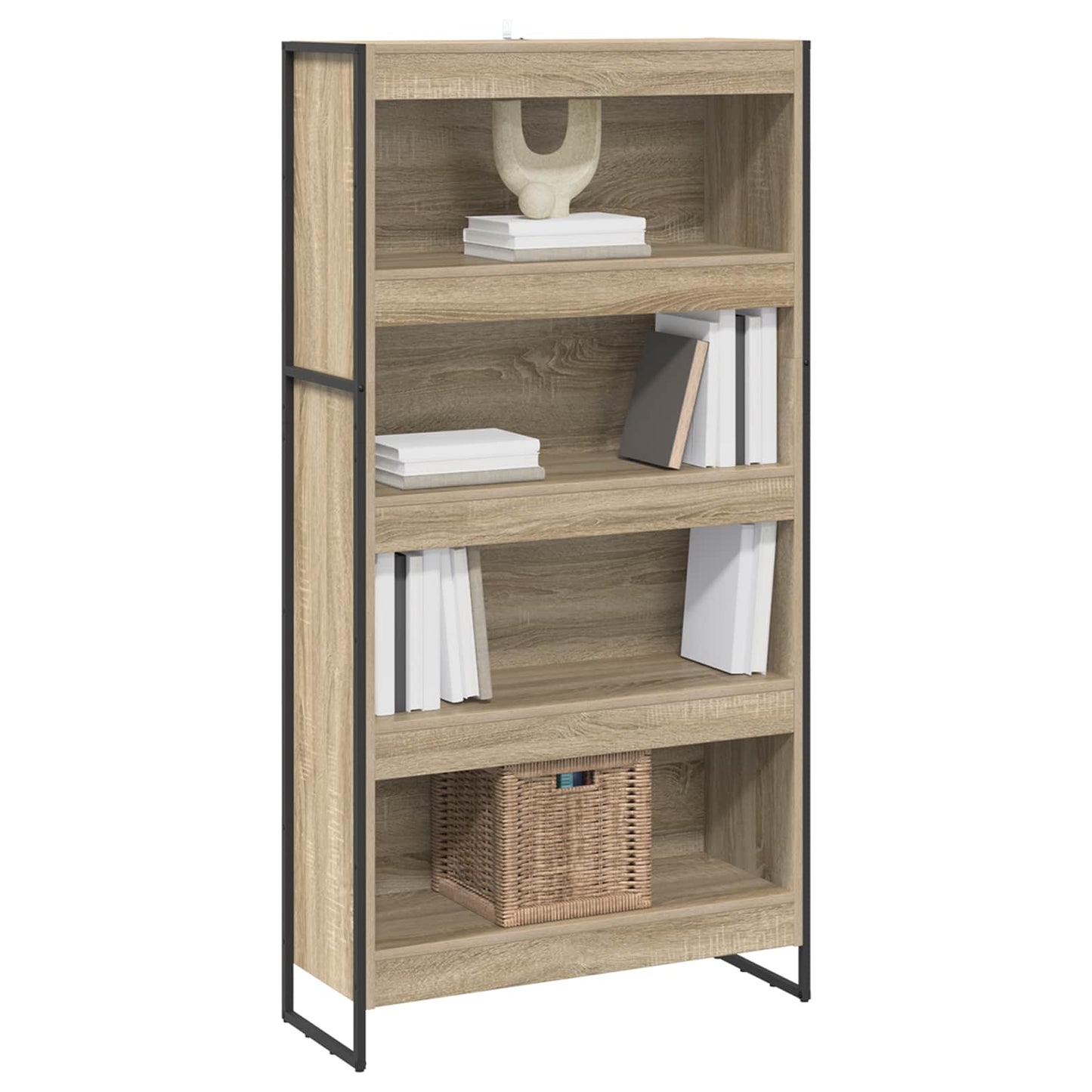 Book Cabinet 80 x 30 x 155 cm Engineered Wood Sonoma