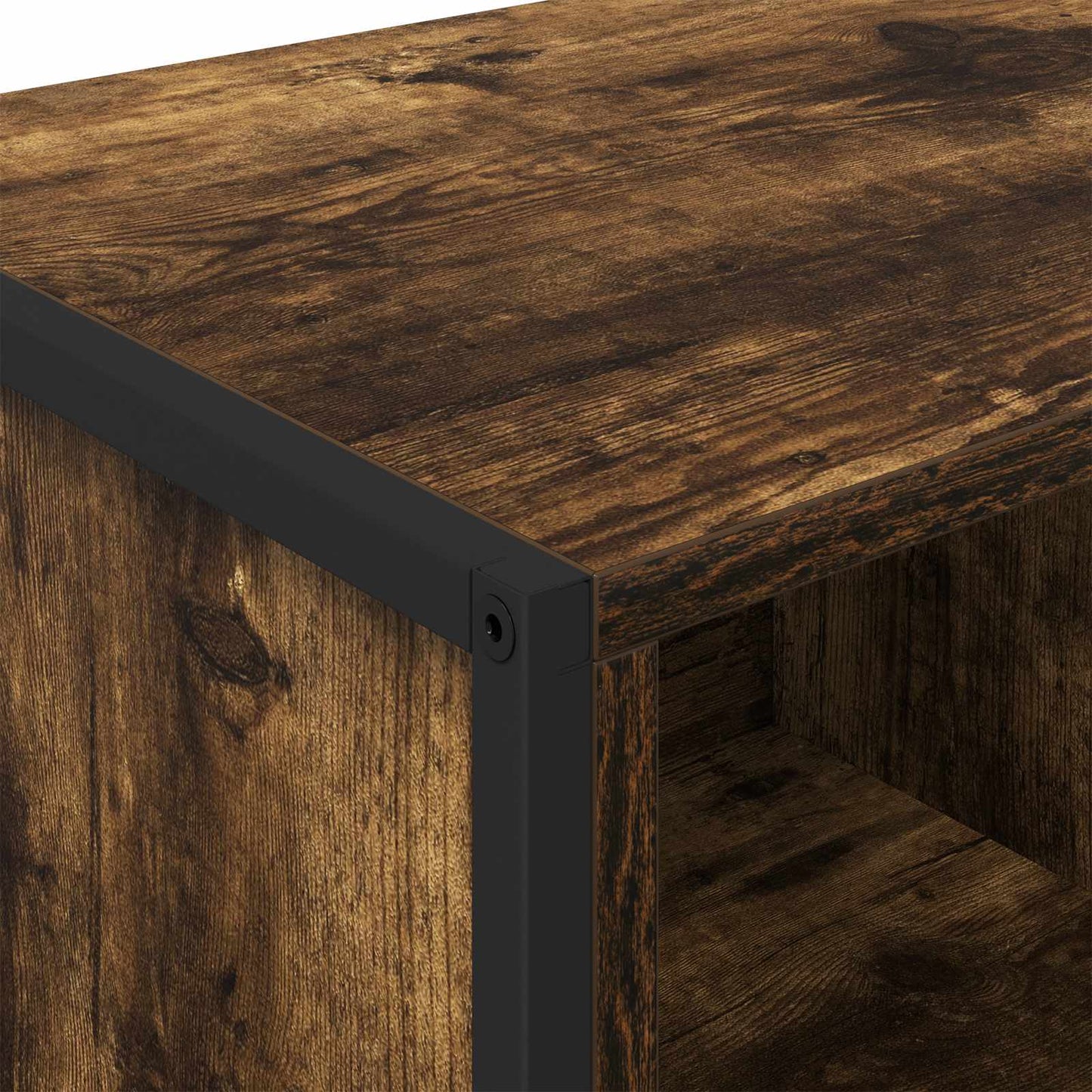 Sideboard Smoke Oak 81 x 36 x 150.5 cm Engineered Wood
