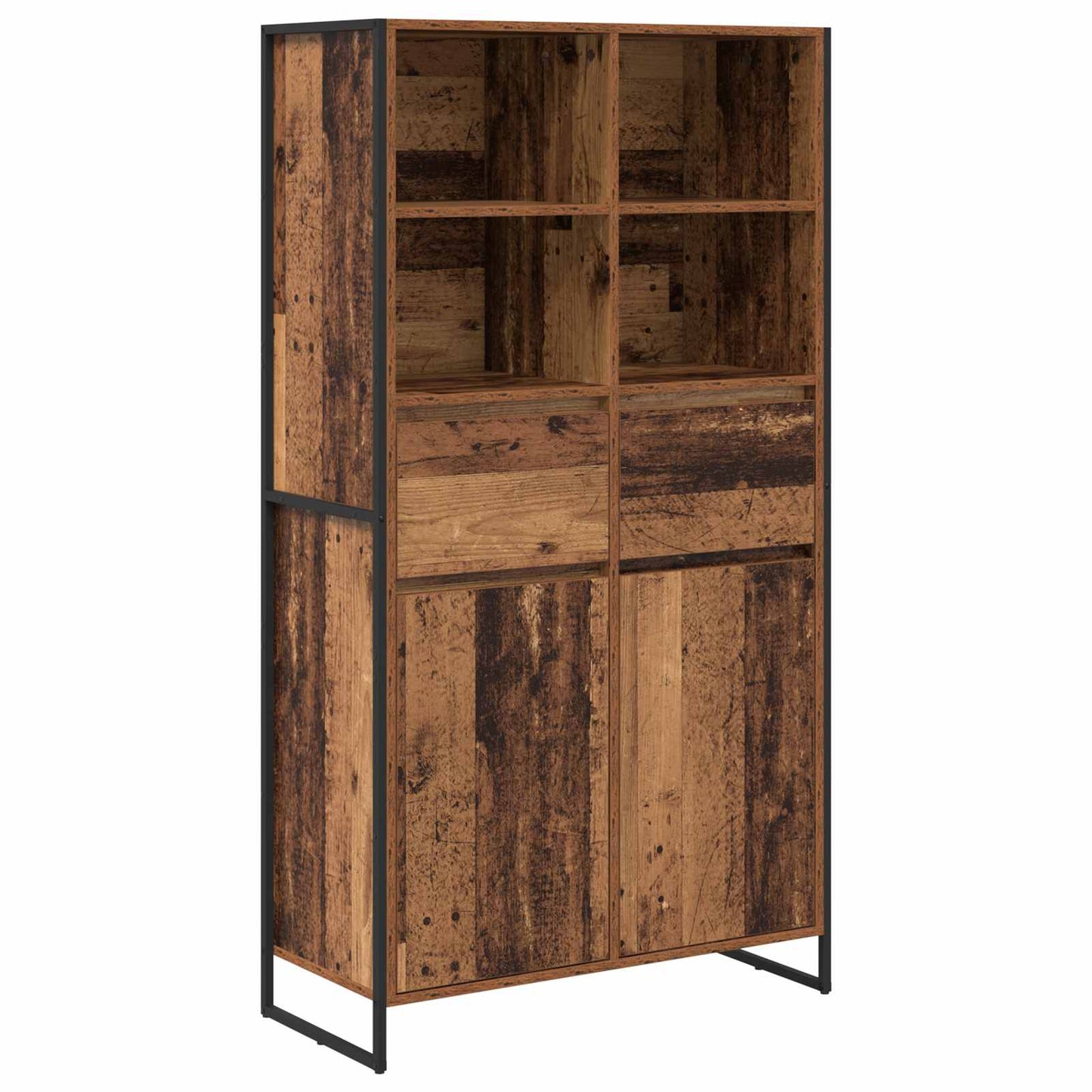 Sideboard Old Wood 81 x 36 x 150.5 cm Engineered Wood