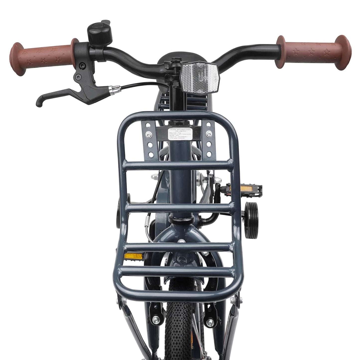 Kids Bike 14 Inches for 3-5 Years Old Dark Grey