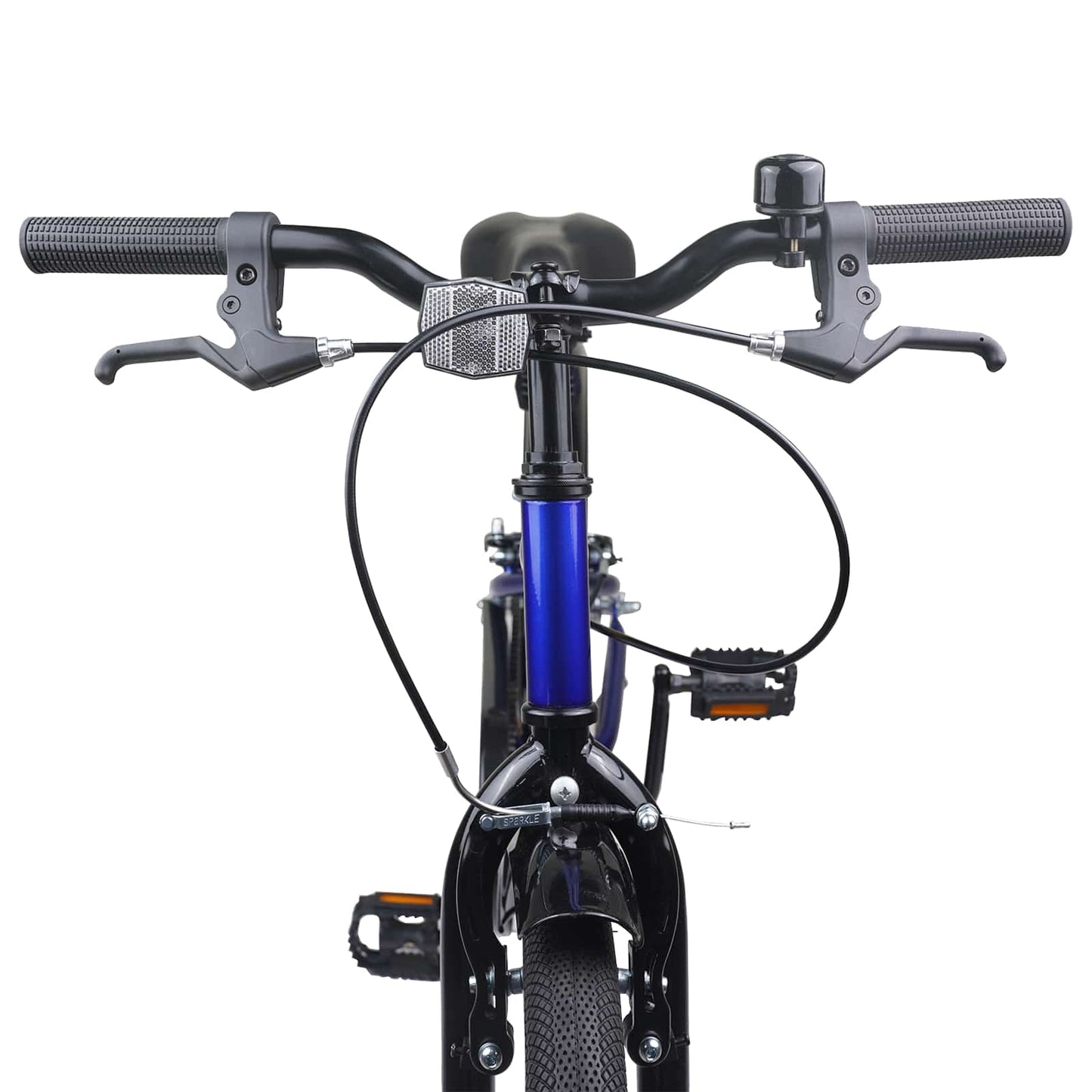 Kids Bike 24 Inches for 8-12 Years Old Blue Black