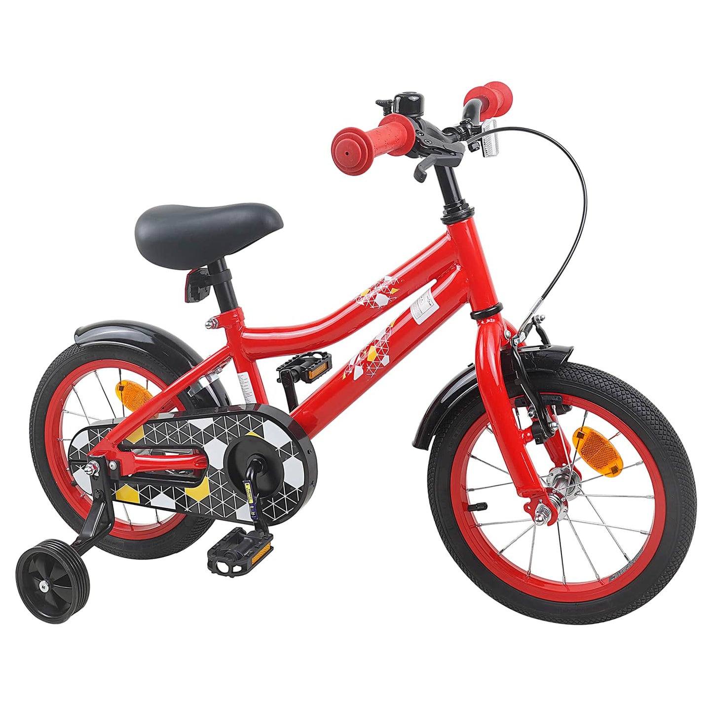 Kids Bike 16 Inches for 4-6 Years Old Red