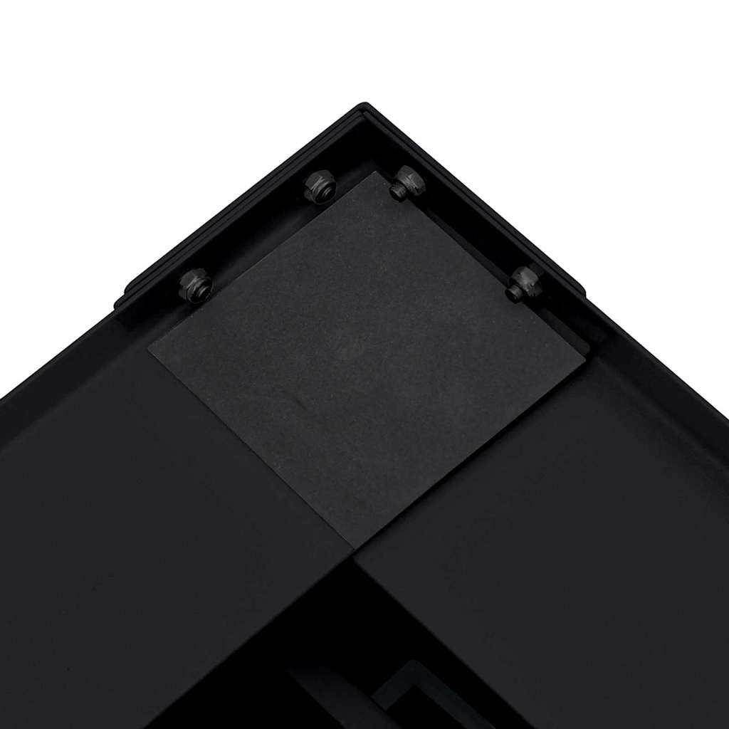 Washing Machine Pedestal Black 64 x 55 x 32.5 cm Steel