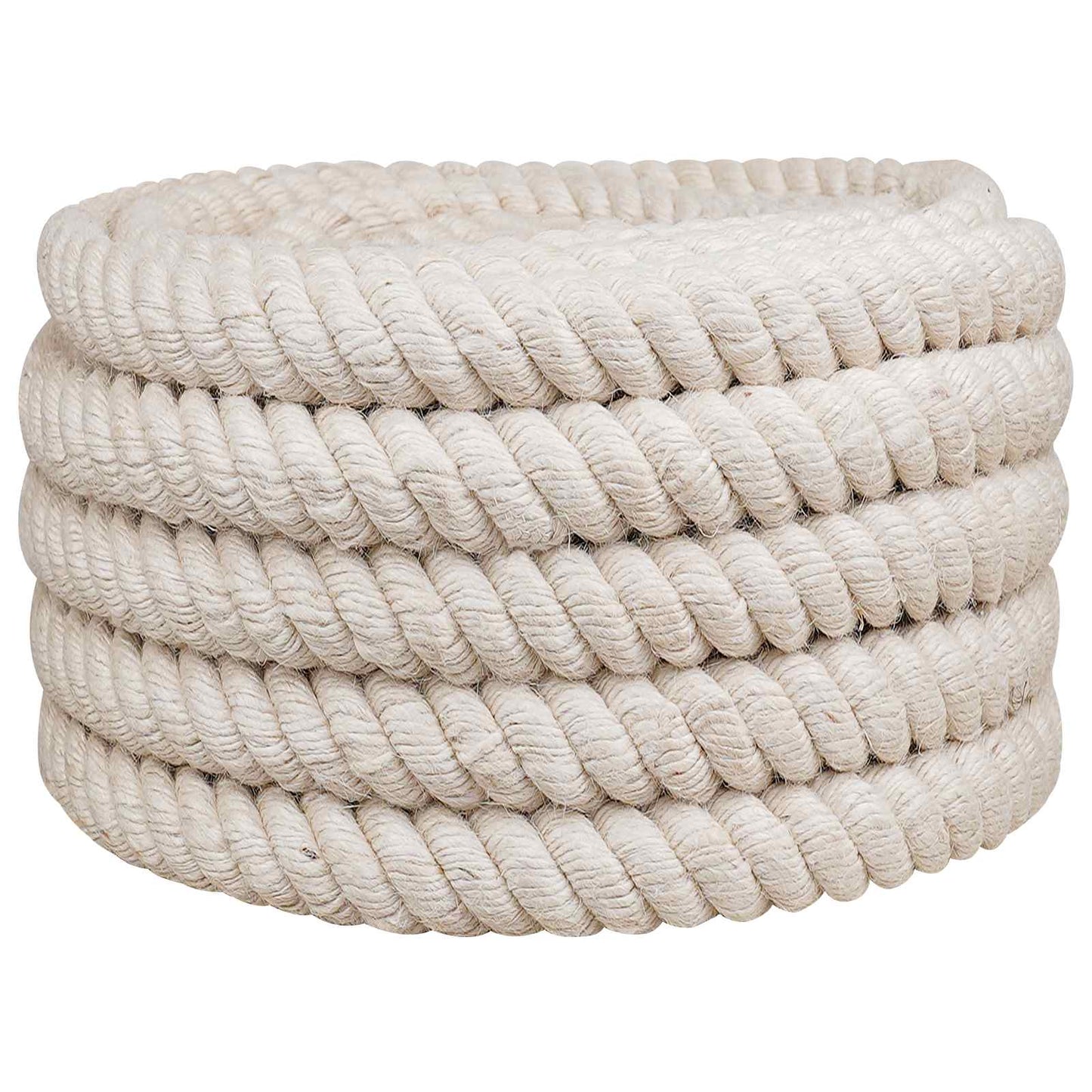 Jute Rope 36 mm White 100% Tossa jute