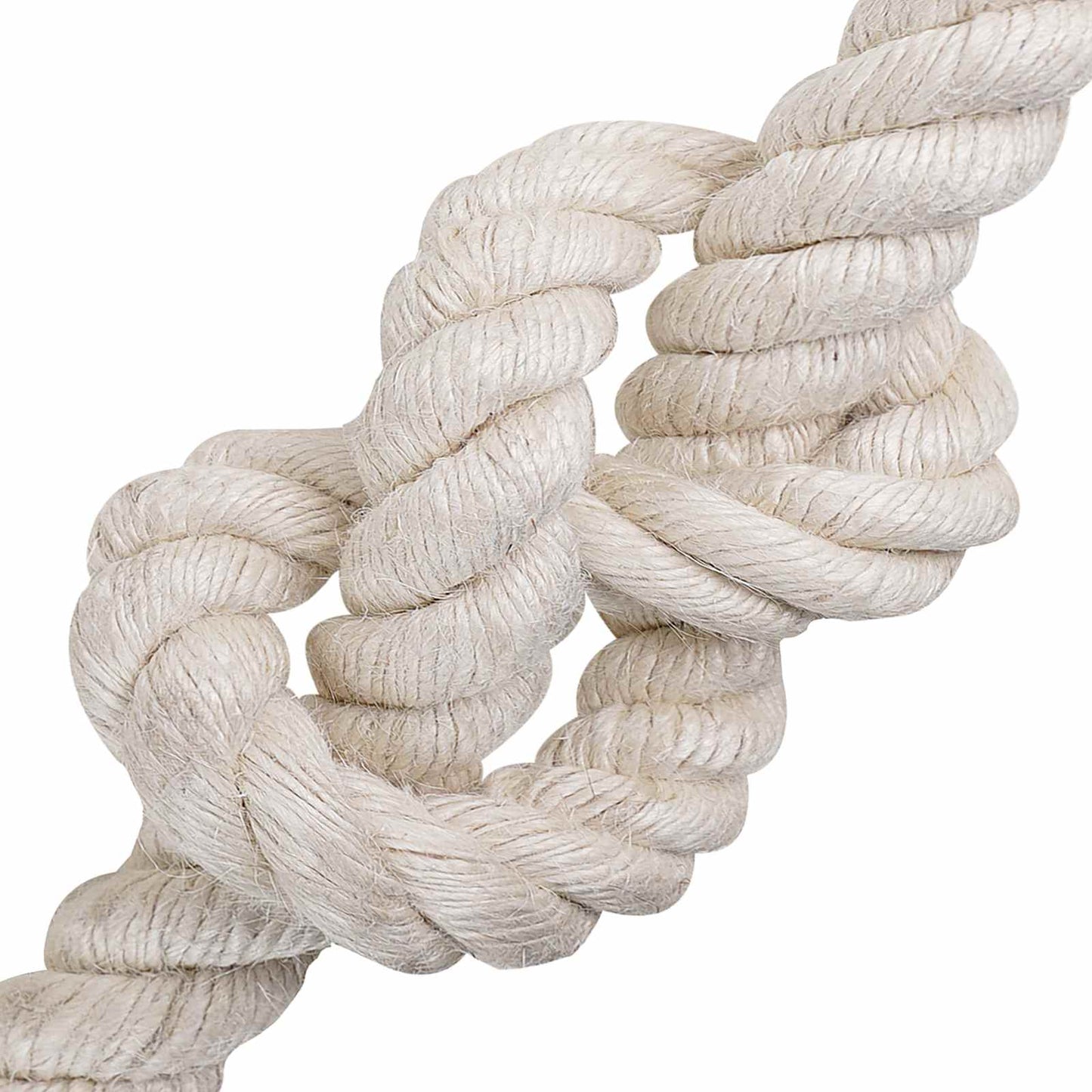 Jute Rope 60 mm White 100% Tossa jute