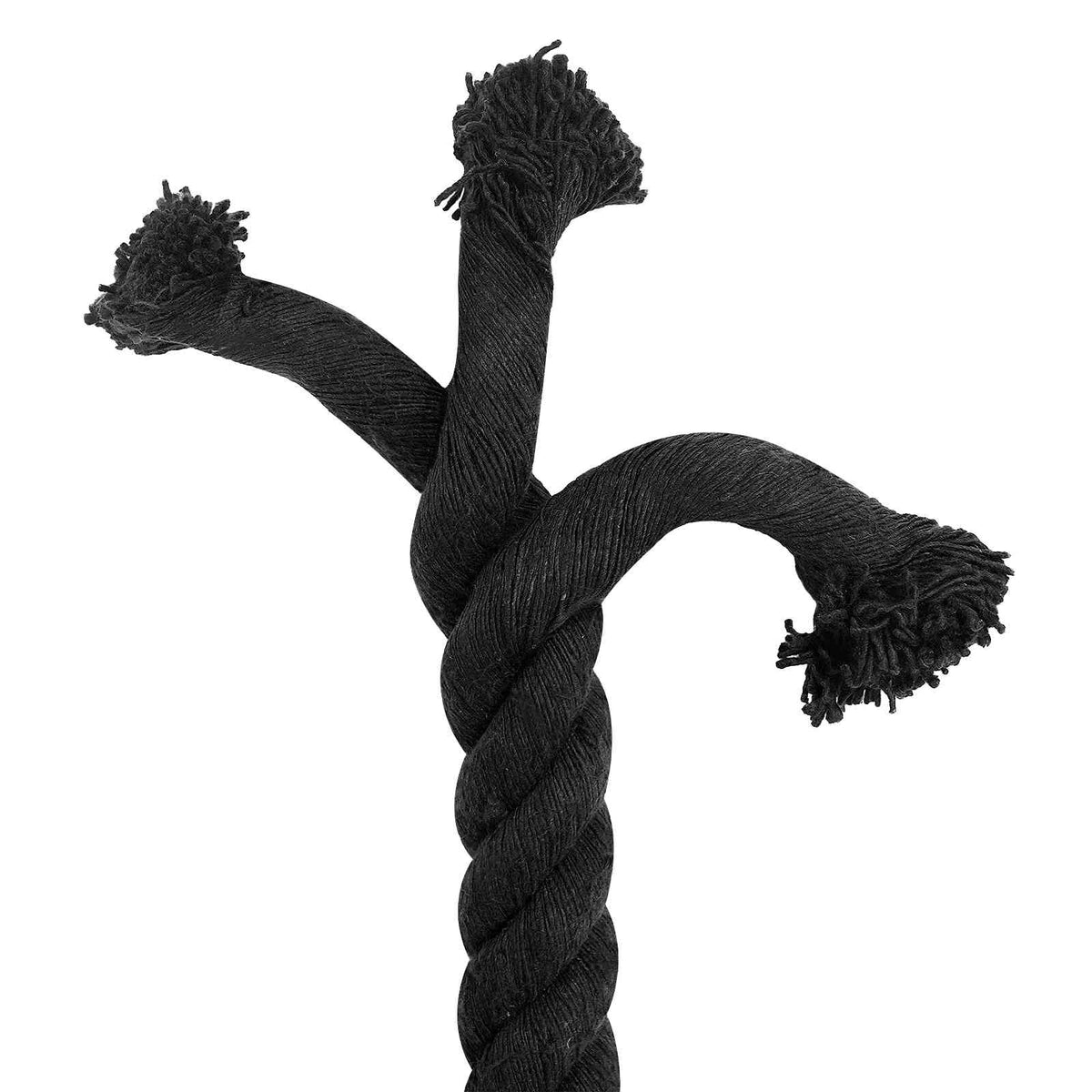 Cotton Rope 40 mm 25 m Black 100% Cotton