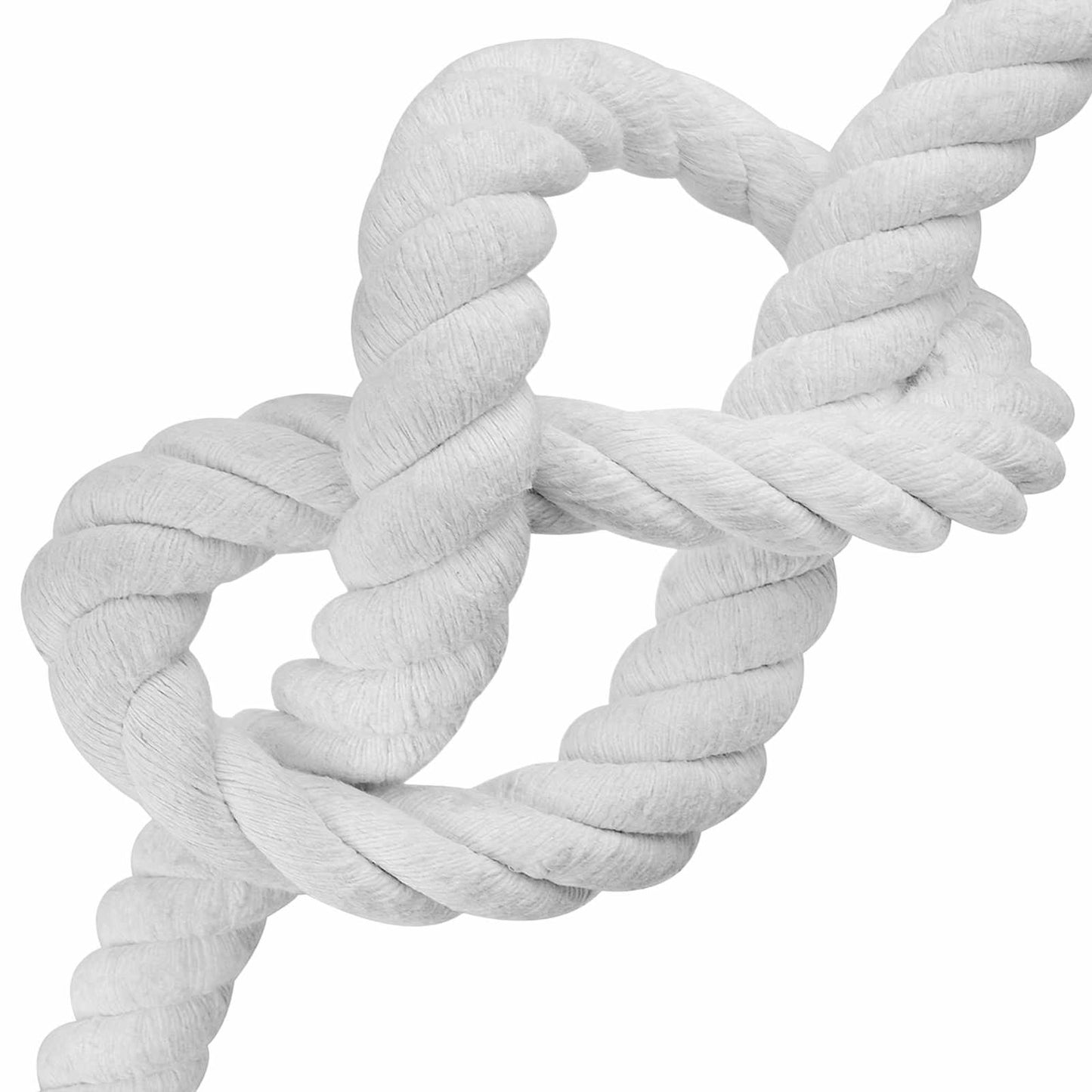 Cotton Rope 40 mm 10 m White 100% Cotton