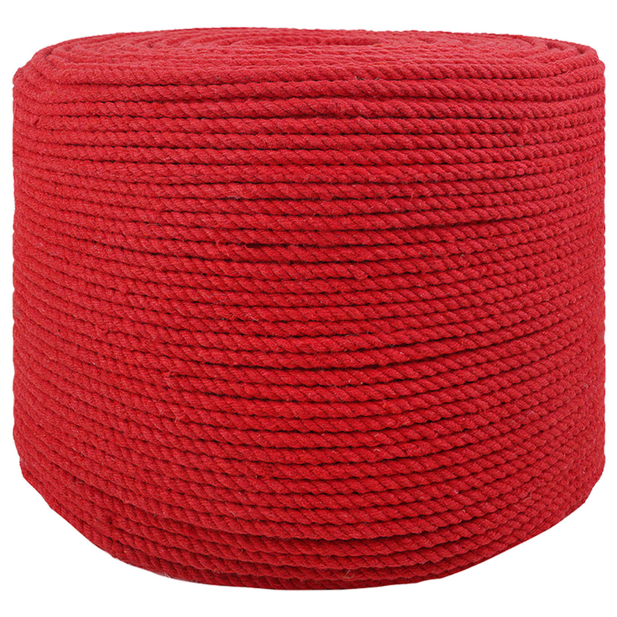 Cotton Twine 4 mm 500 m Red 100% Cotton