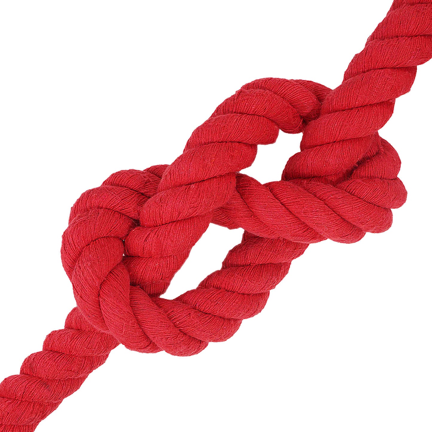 Cotton Rope 50 mm 10 m Red 100% Cotton