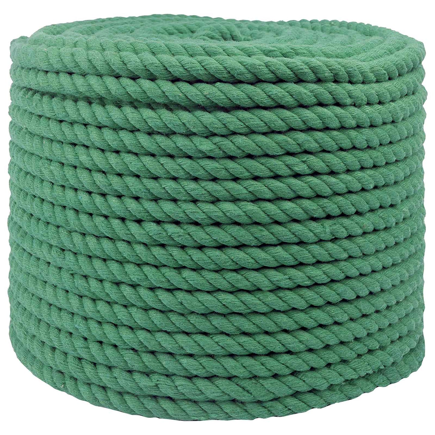 Cotton Rope 10 mm 25 m Green 100% Cotton