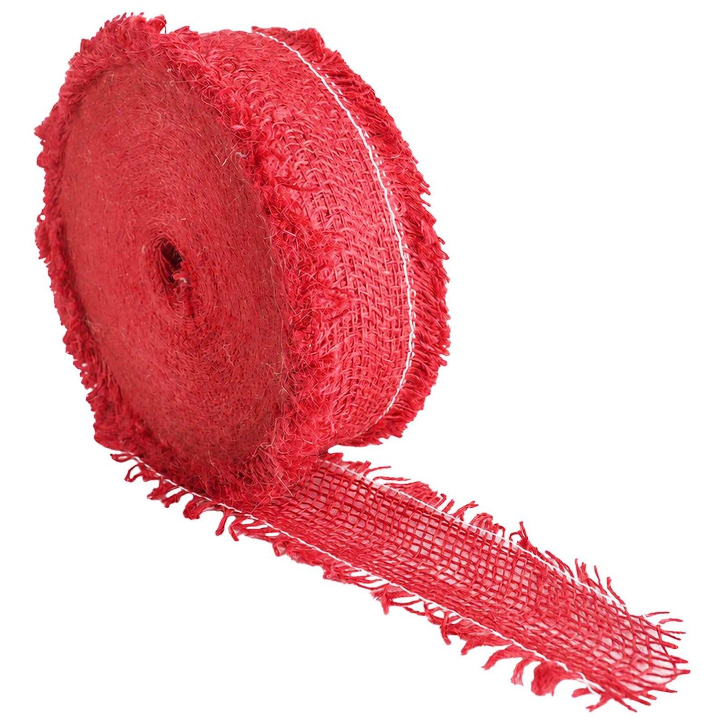 Jute Roll 5 x 10000 cm Red