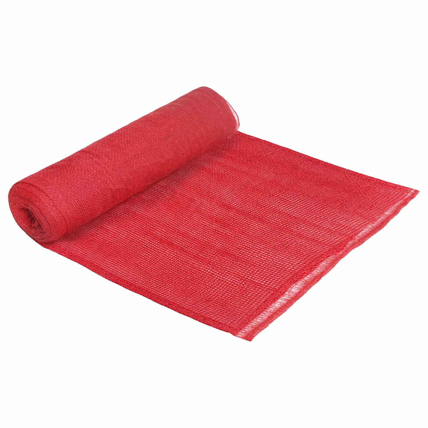 Jute Roll 160 x 1500 cm Red