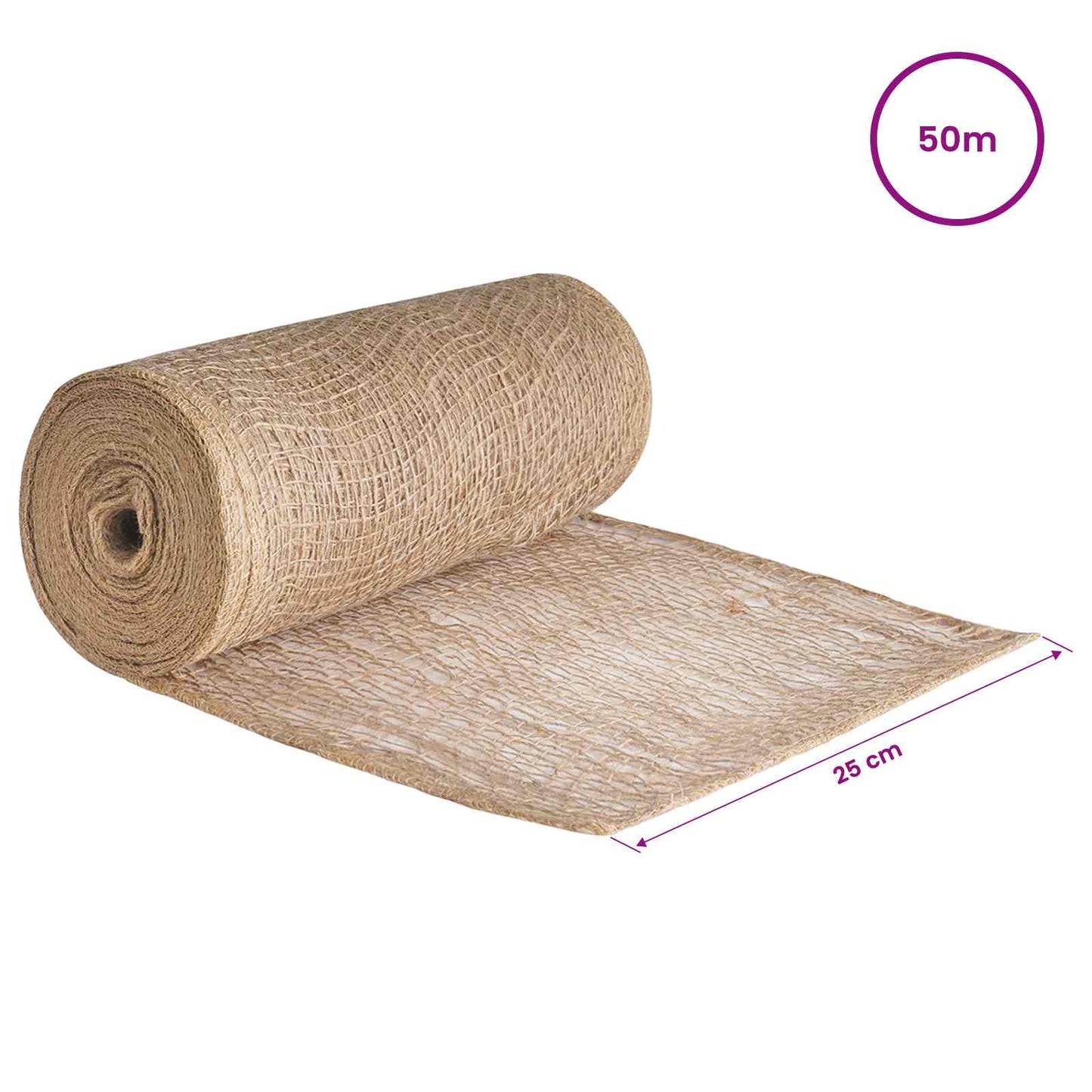 Jute Roll 25 x 5000 cm
