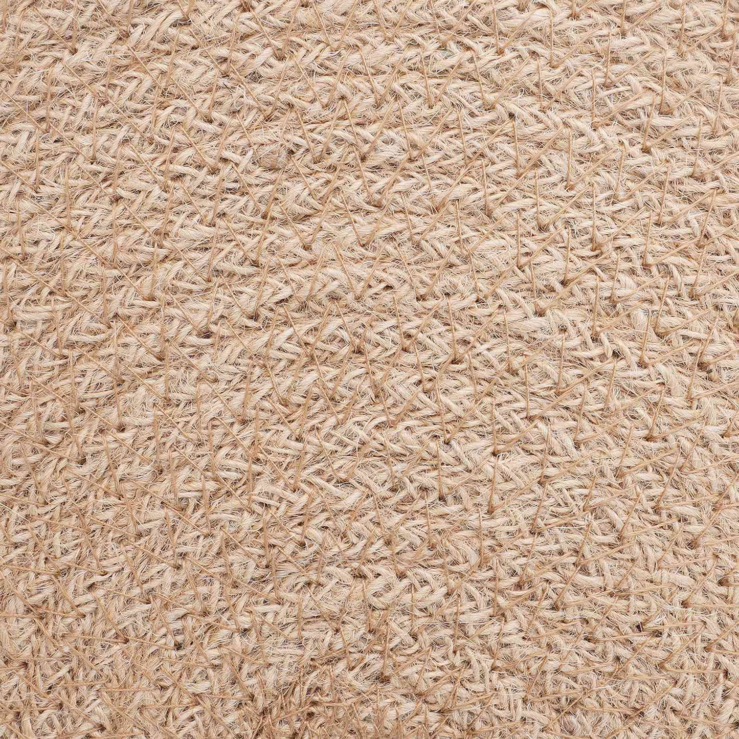 Jute Placemets 4 pcs Natural and Black 100% Tossa Jute