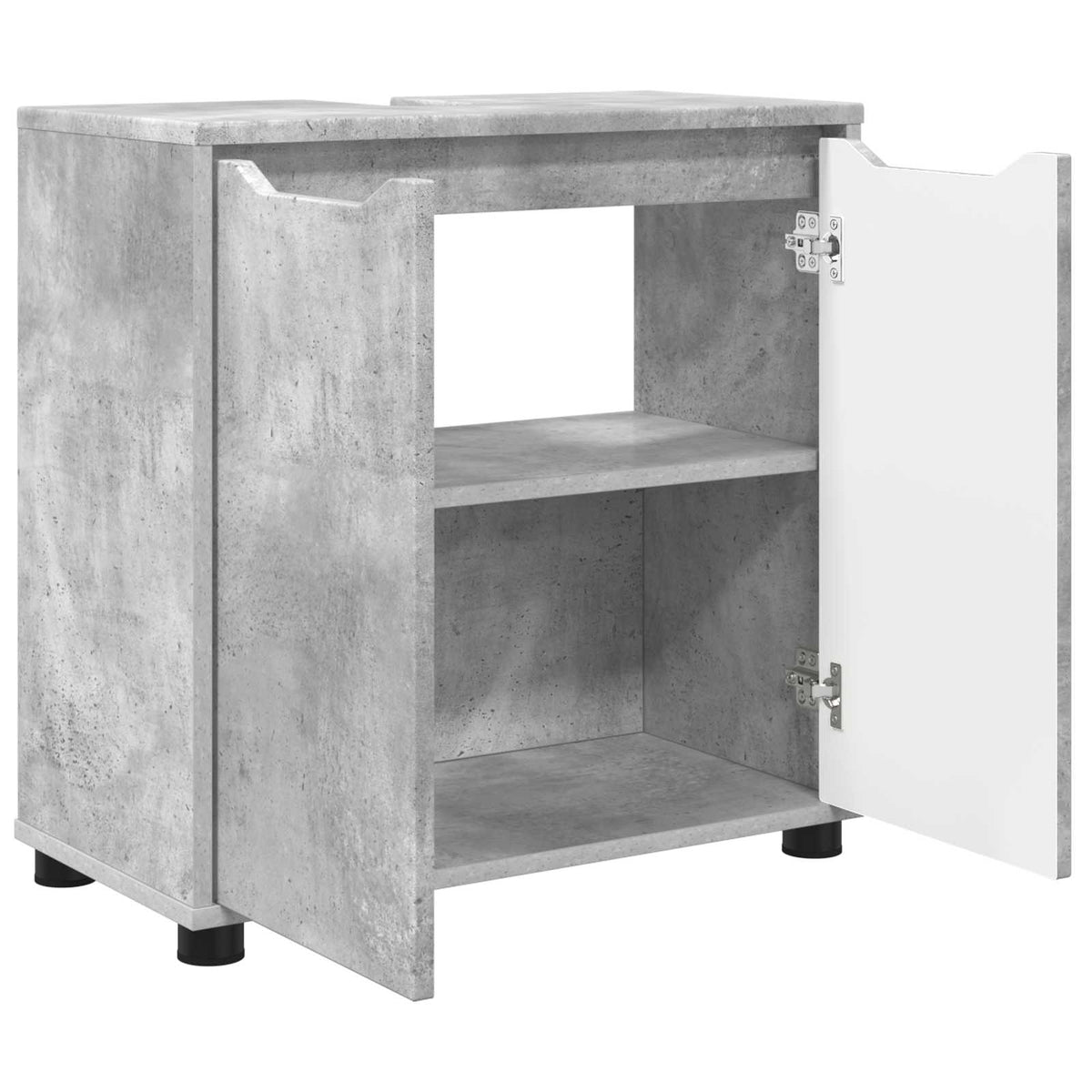 Bathroom Basin Cabinet Concrete Grey 60 x 30 x 60 cm