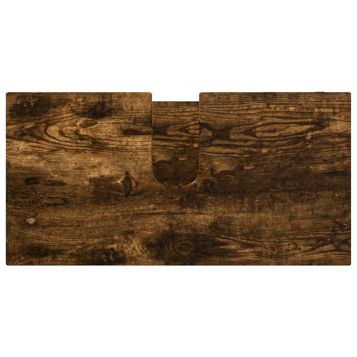 Bathroom Basin Cabinet Smoked Oak 60 x 30 x 60 cm
