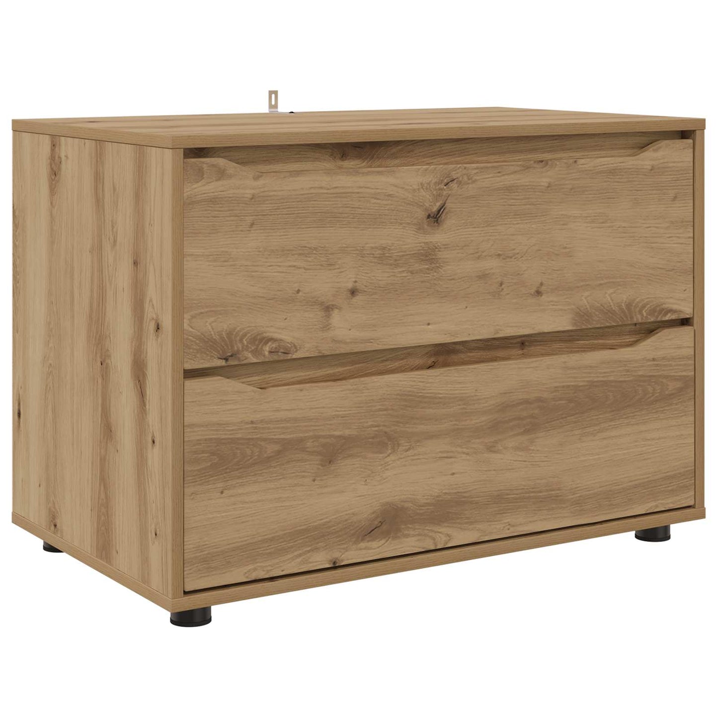 Storage Cabinet 80 x 48 x 57 cm Engineered Wood Artisan Oak