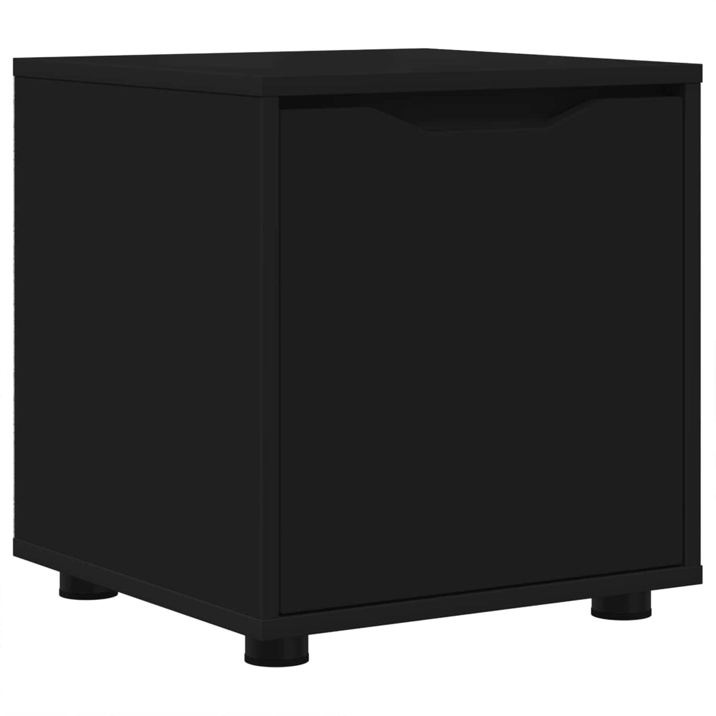 Bathroom Cabinet 40.5 x 40 x 44 cm Engineered Wood Black
