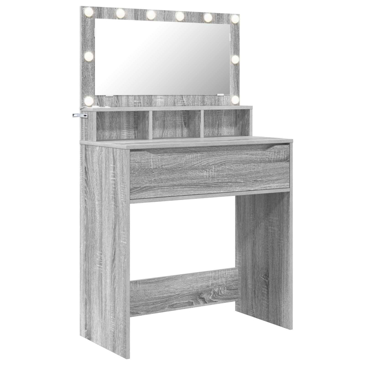 Bedroom Dressing Tables Grey Sonoma 80 x 39.5 x 135 cm