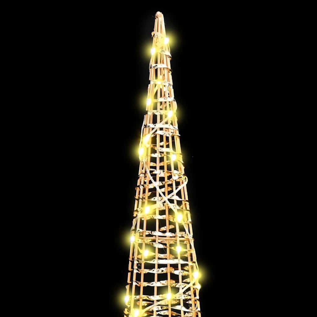 Christmas Tree 3 pcs Warm white 20 x 20 x 80 cm PET 90 LEDs