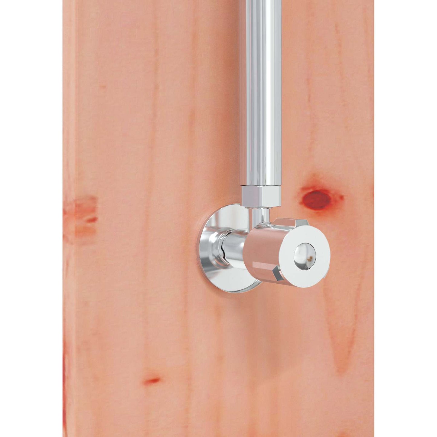 Outdoor Shower 246 cm Solid Douglas Wood and Stainless Steel