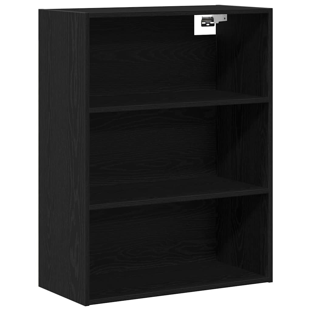 Highboard 2 pcs Black Oak 69.5 x 32.5 x 180 cm Engineered Wood