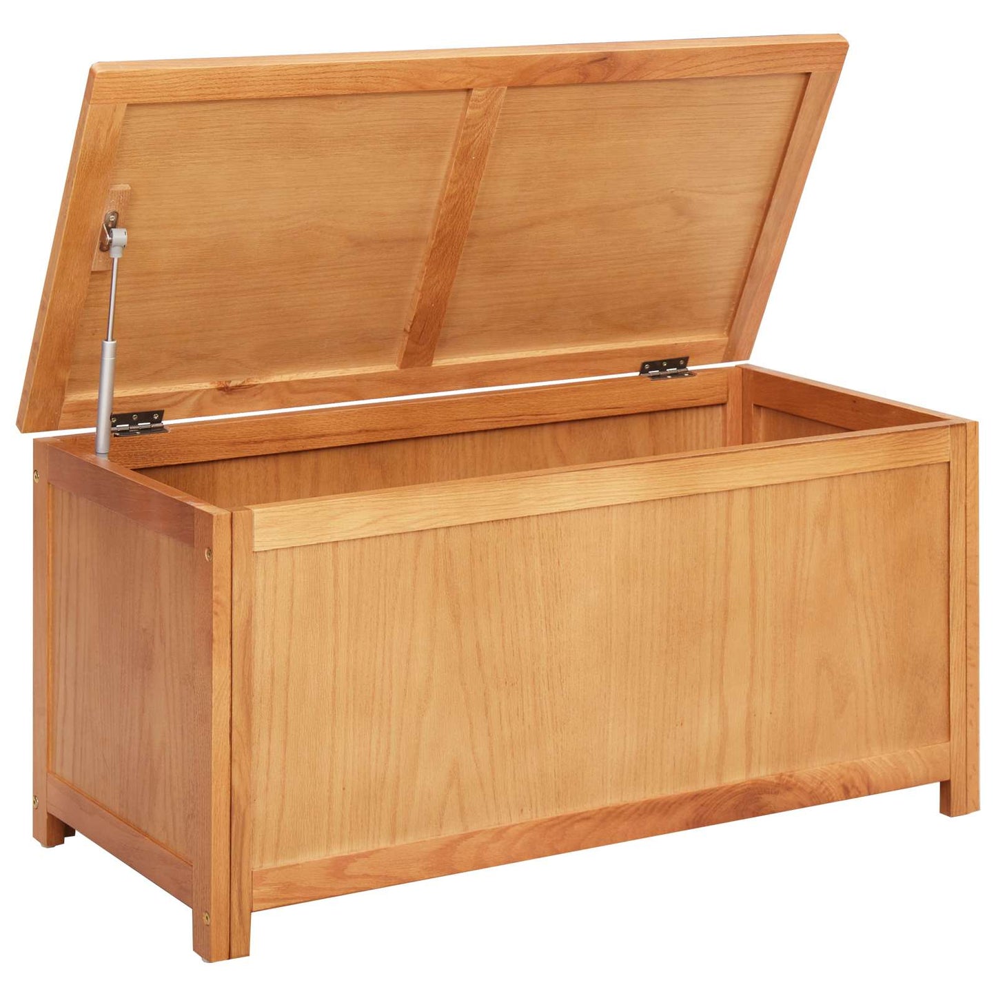 Storage Box 90 x 45 x 45 cm Solid Oak Wood