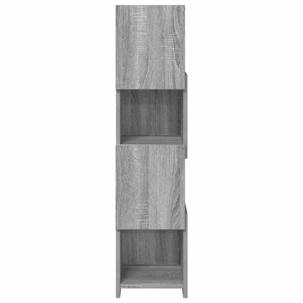 Corner Cabinet 25.5x25x102cm Engineered Wood Grey Sonoma