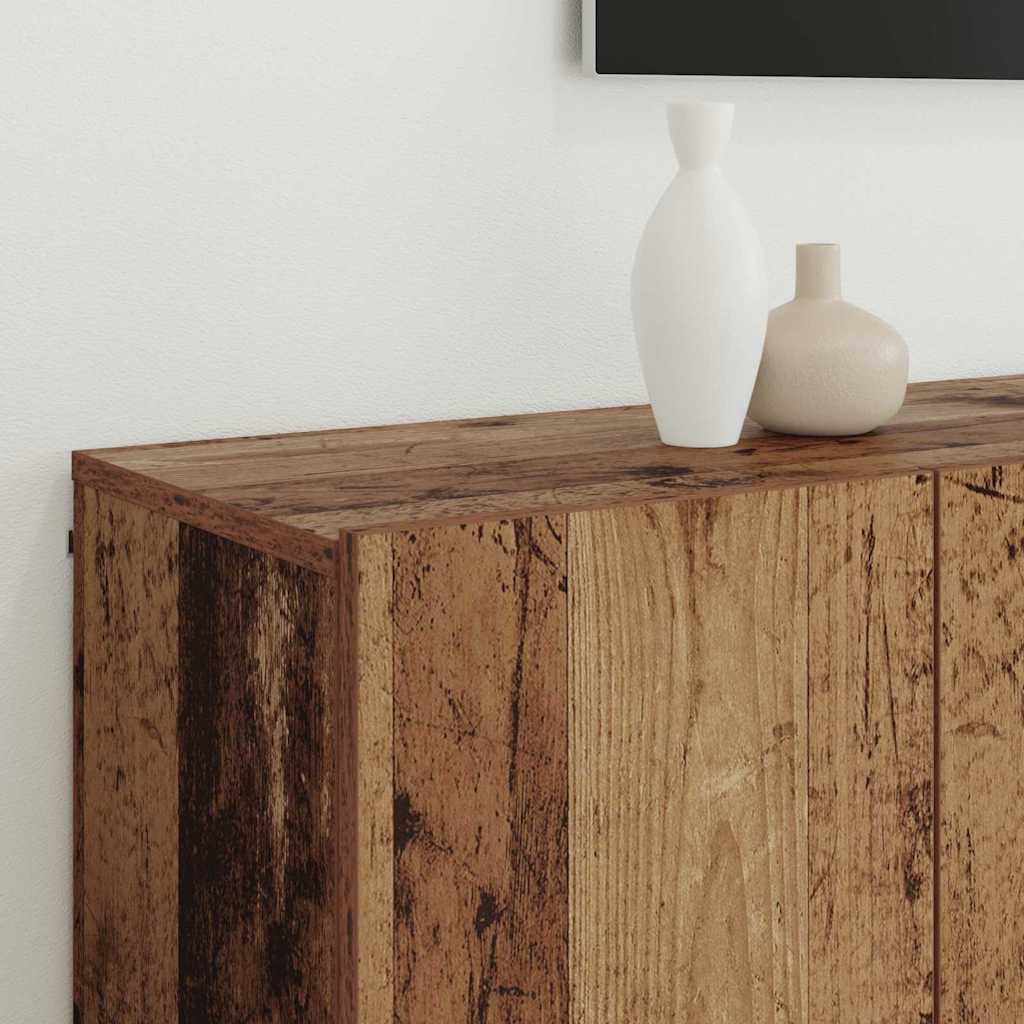 TV Units 6 pcs Old wood Engineered wood
