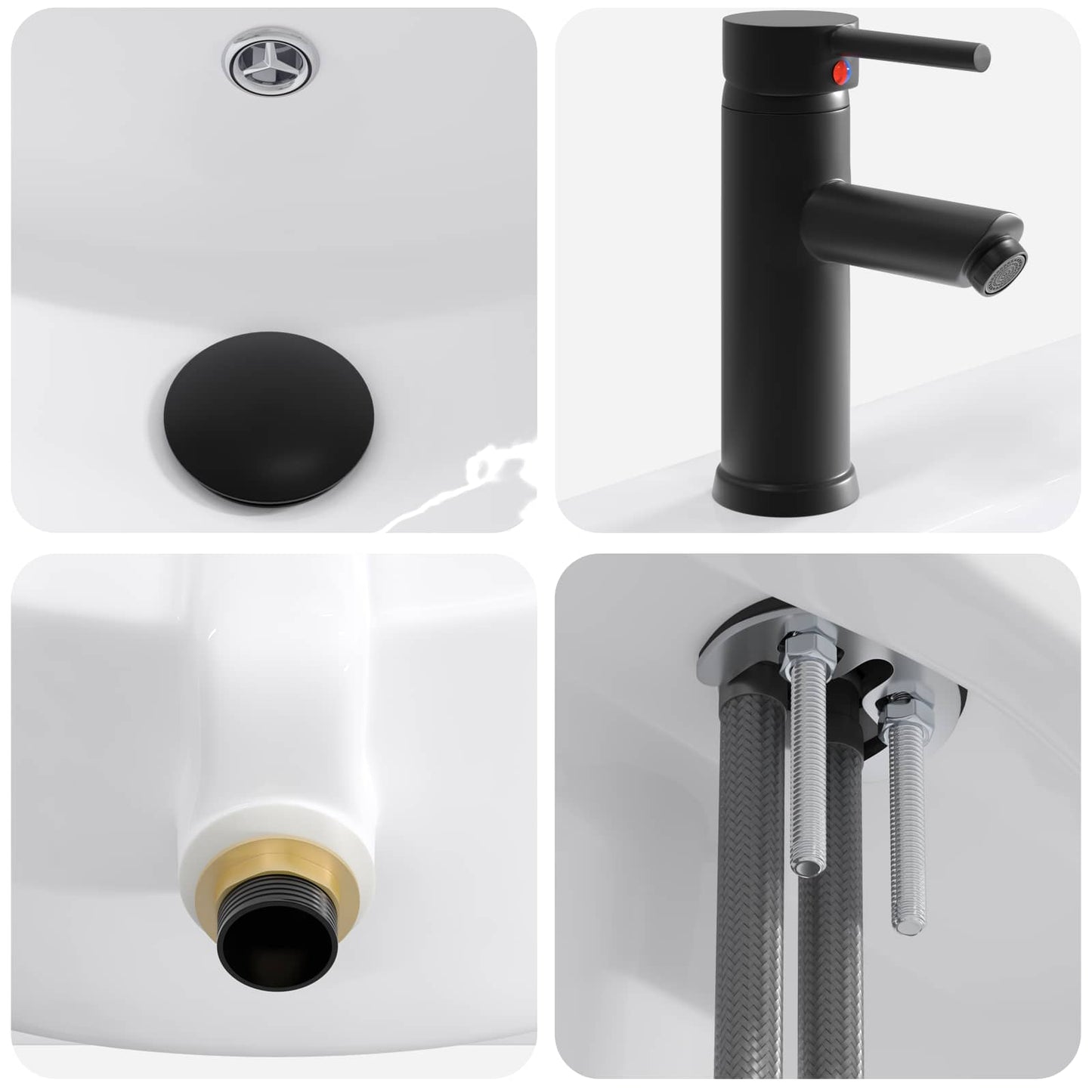 Bathroom Furniture Set Sonoma Oak 78.5 x 37.5 x 81 cm