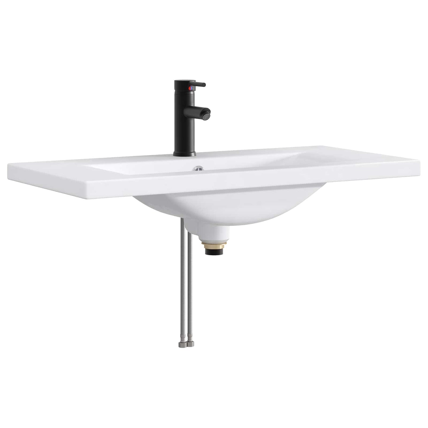 Bathroom Furniture Set Sonoma Oak 78.5 x 37.5 x 81 cm