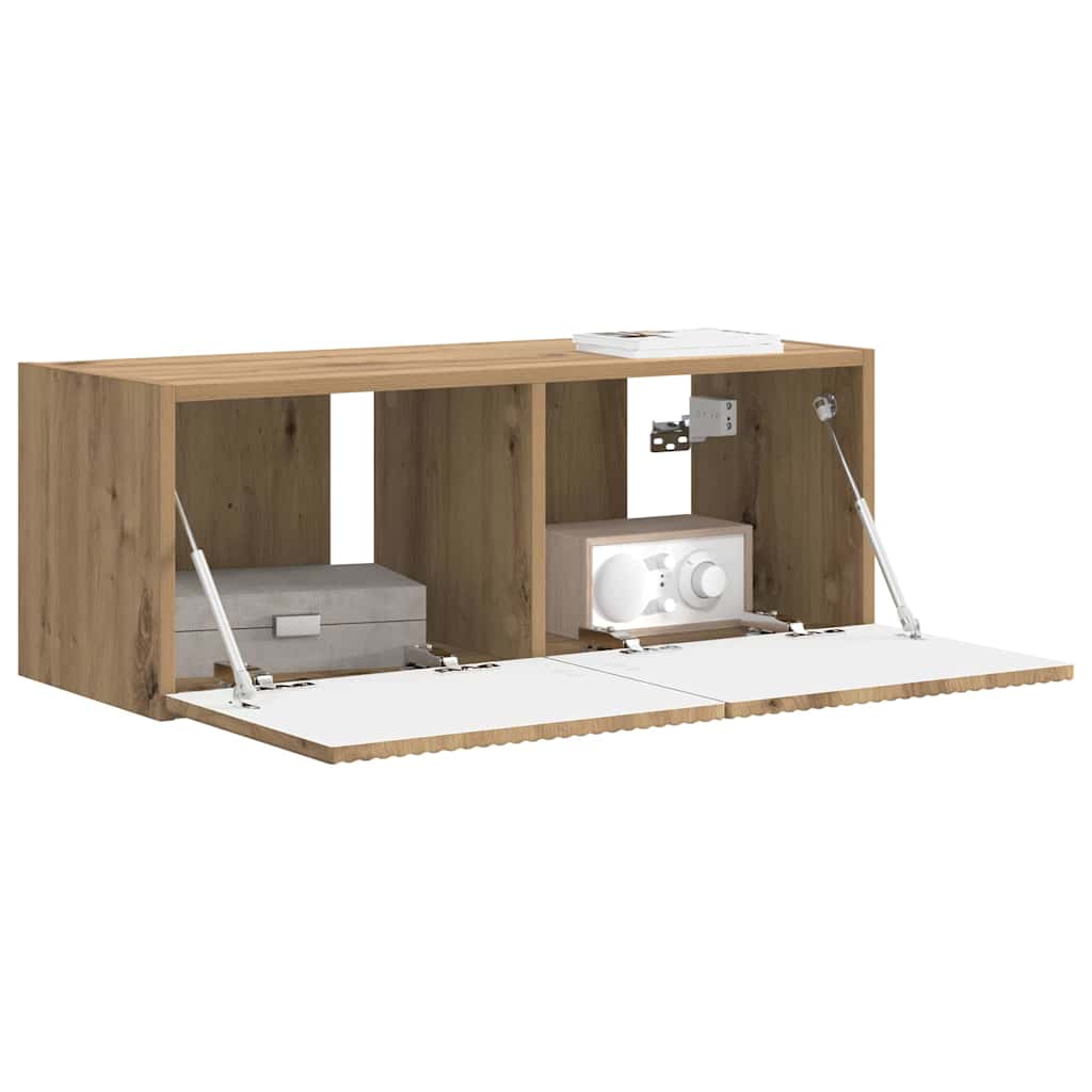 TV Wall Cabinet 78.5 x 31 x 29.5 cm Artisian Oak