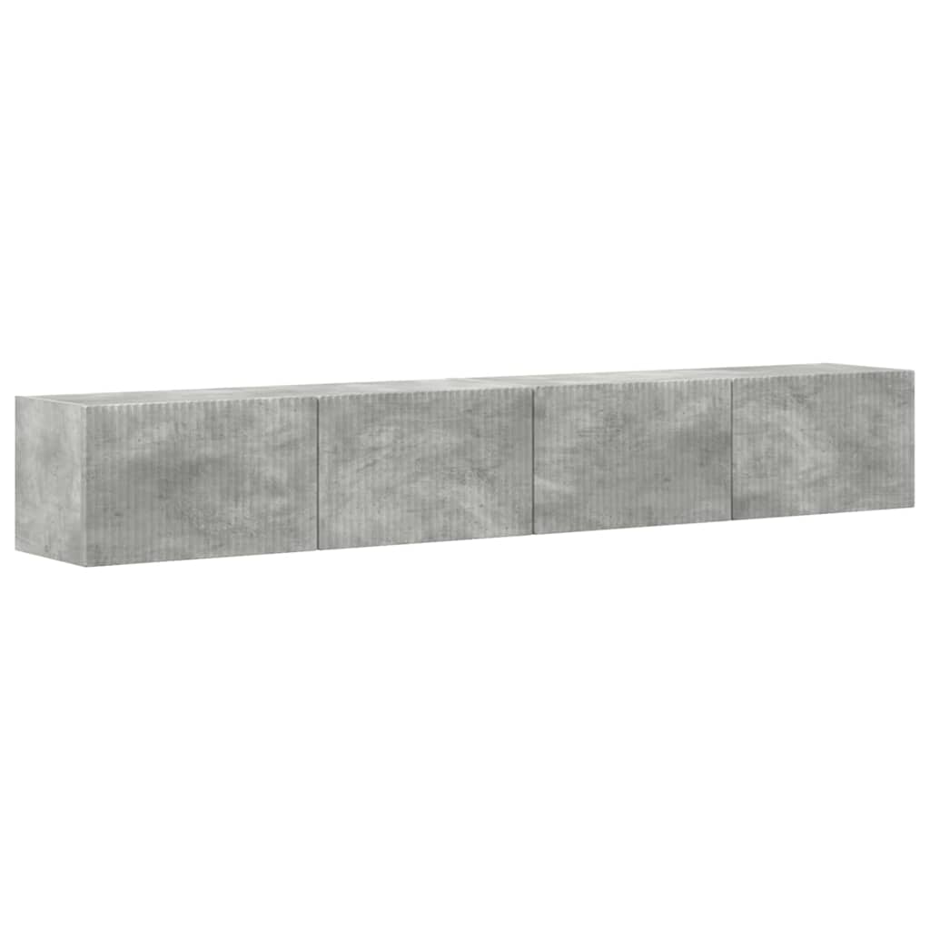TV Wall Cabinet 2 pcs Concerte Engineered Wood