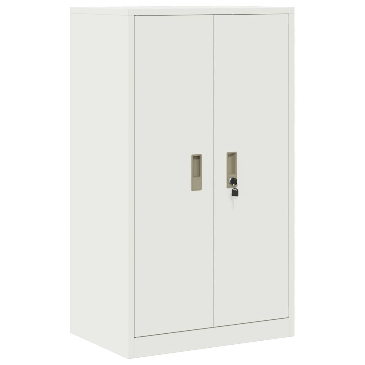 Storage Cabinet White 60 x 40 x 105 cm Steel