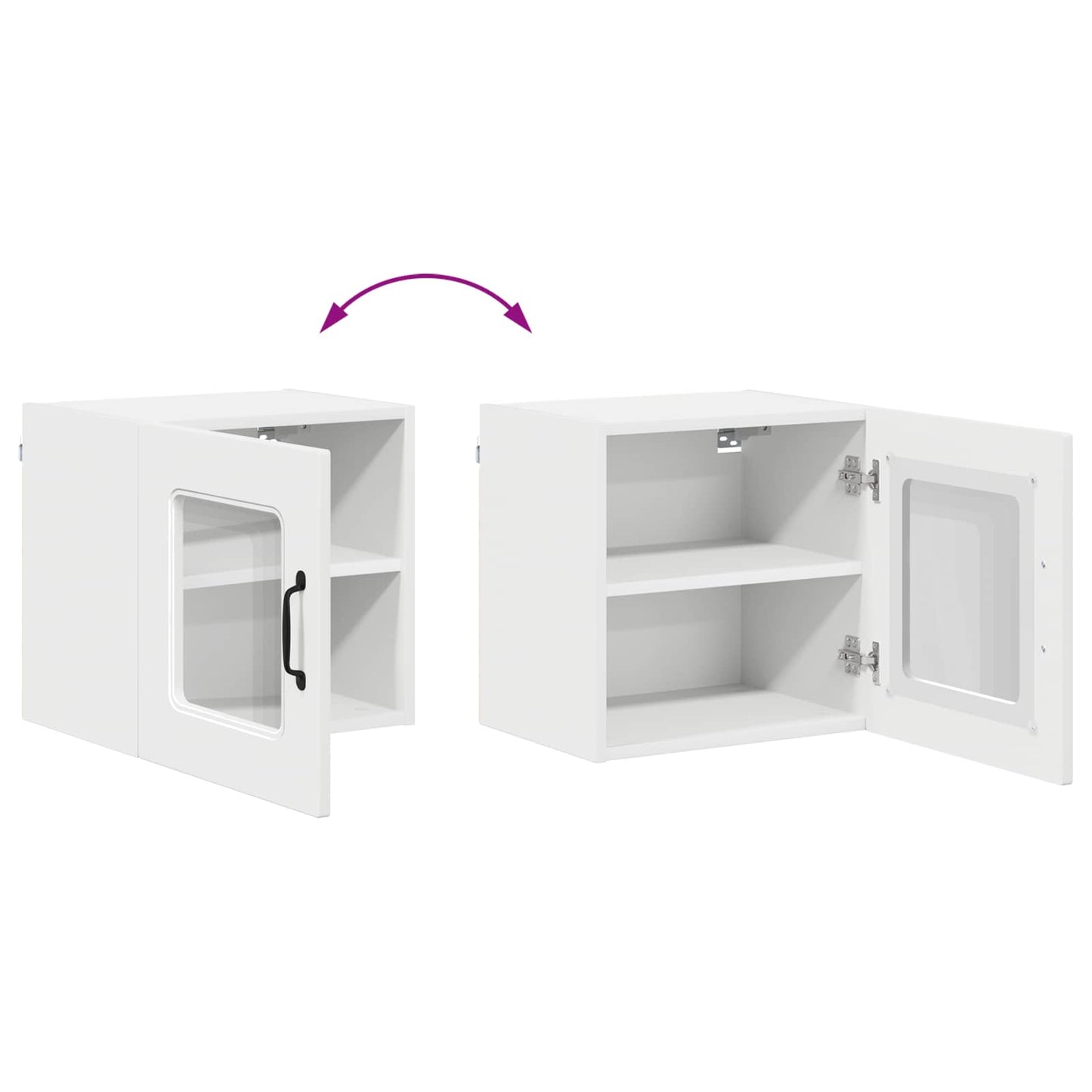 Dishwasher Panel Kalmar White 40 x 31 x 40 cm Engineered Wood