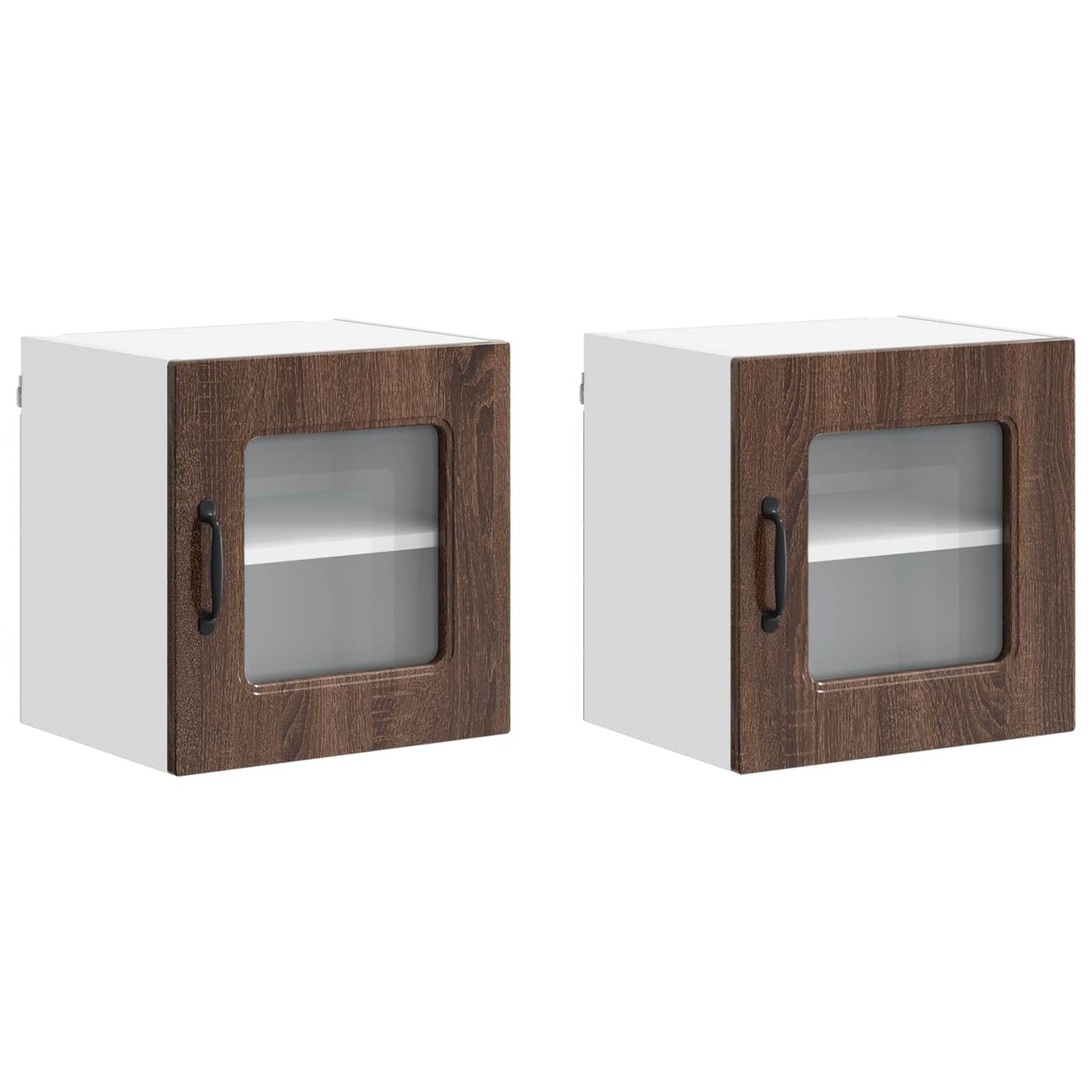Dishwasher Panel Kalmar 2 pcs Brown Oak Engineered Wood