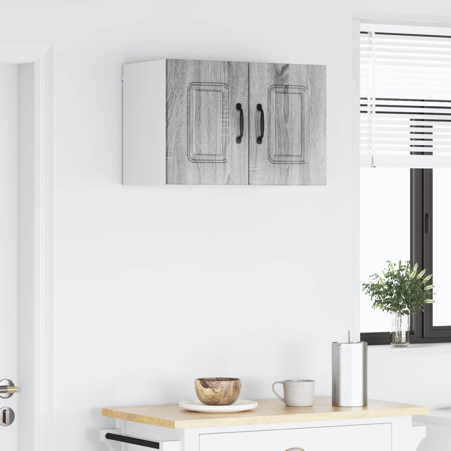 Dishwasher Panel Kalmar 2 pcs Grey Sonoma Engineered Wood