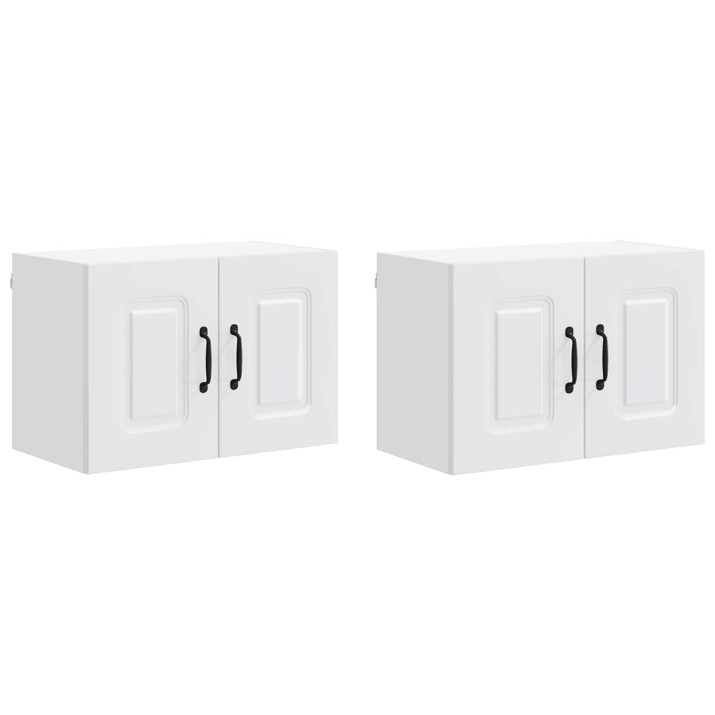 Dishwasher Panel Kalmar 2 pcs White Engineered Wood