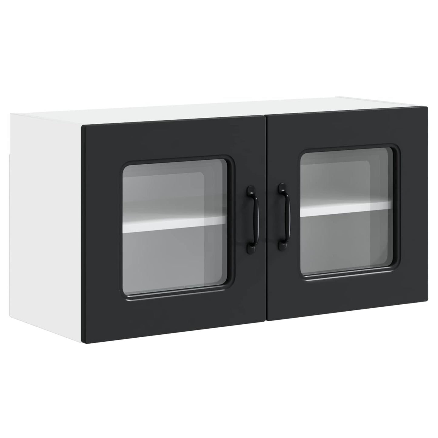 Dishwasher Panel Kalmar Black 80 x 31 x 40 cm Engineered Wood