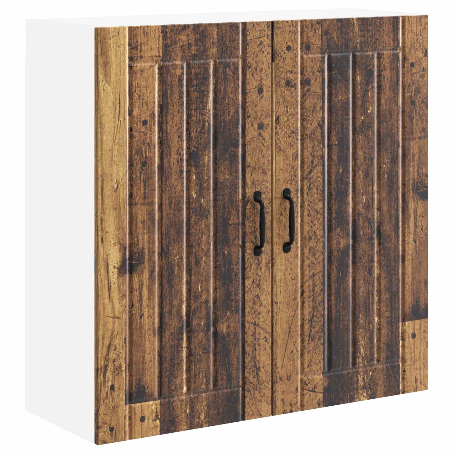 Wall Cabinet LUCCA Old Wood 80 x 31 x 80 cm Engineered Wood