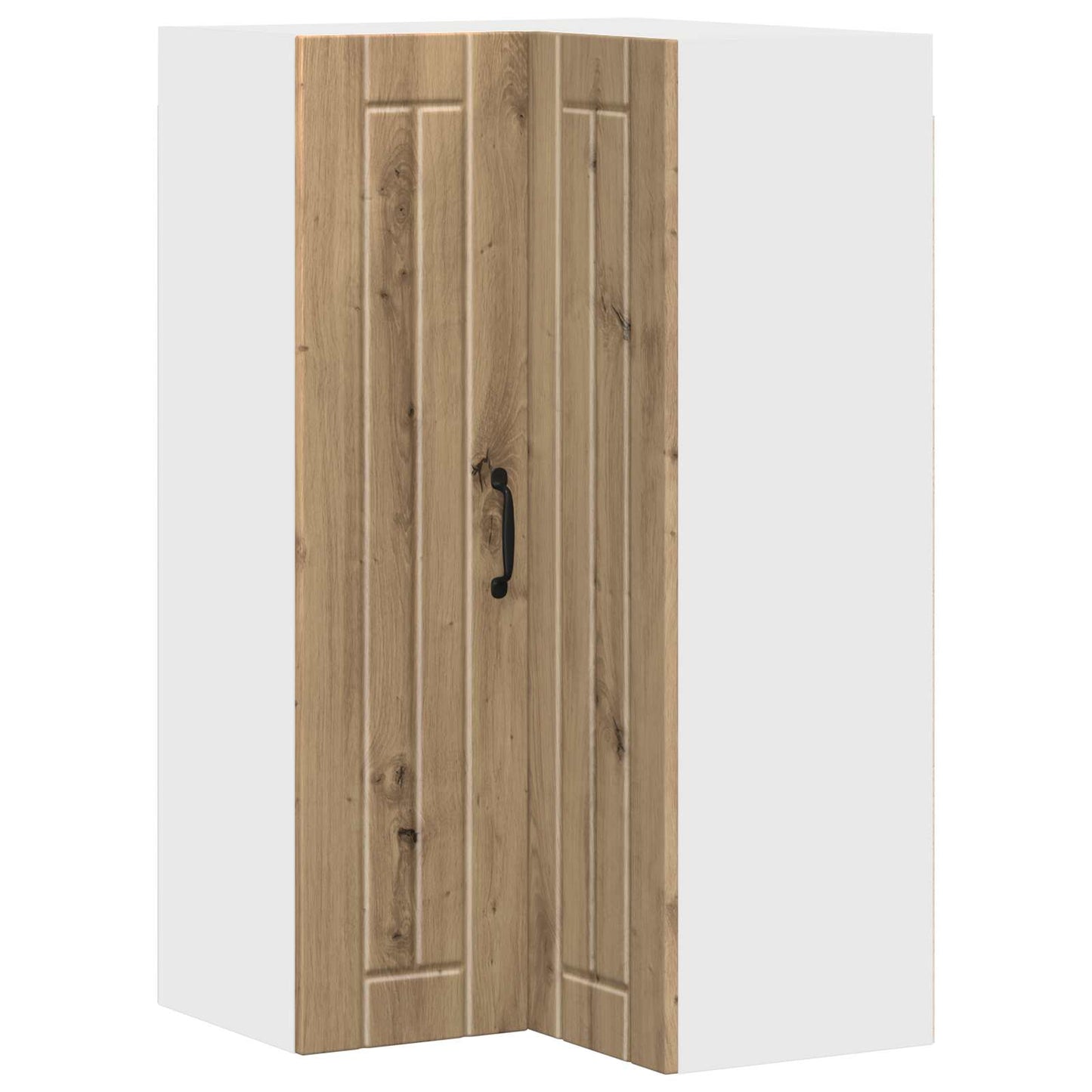 Wall Corner Cabinet LUCCA Artisan Oak 57 x 57 x 100 cm
