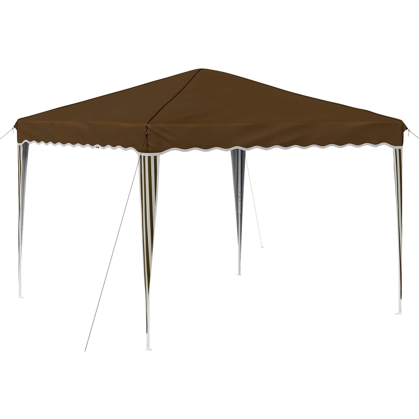 Pop-up Party Tent 288 x 288 x 245 cm Taupe Oxford Fabric