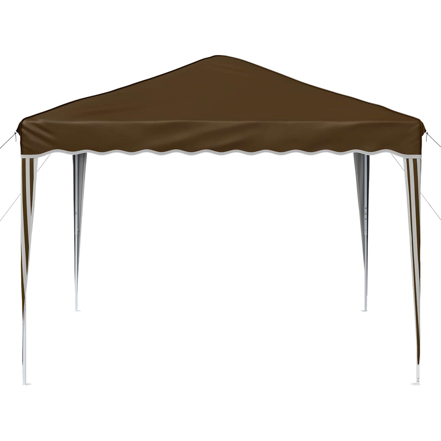 Pop-up Party Tent 288 x 288 x 245 cm Taupe Oxford Fabric