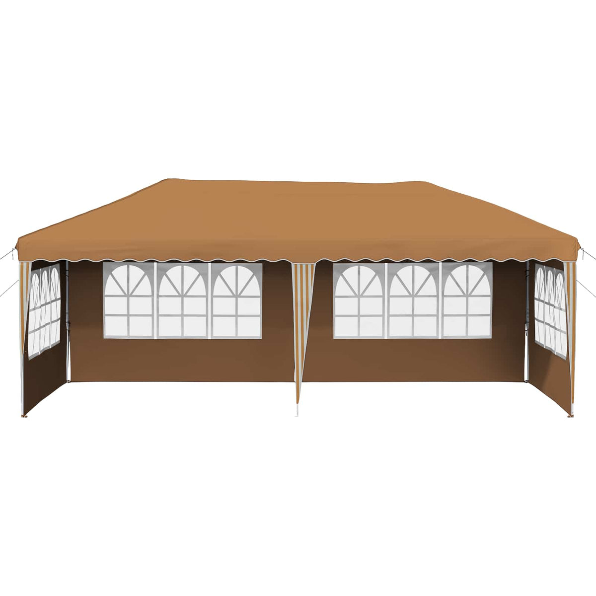 Pop-up Party Tent 574 x 289 x 245 cm Beige