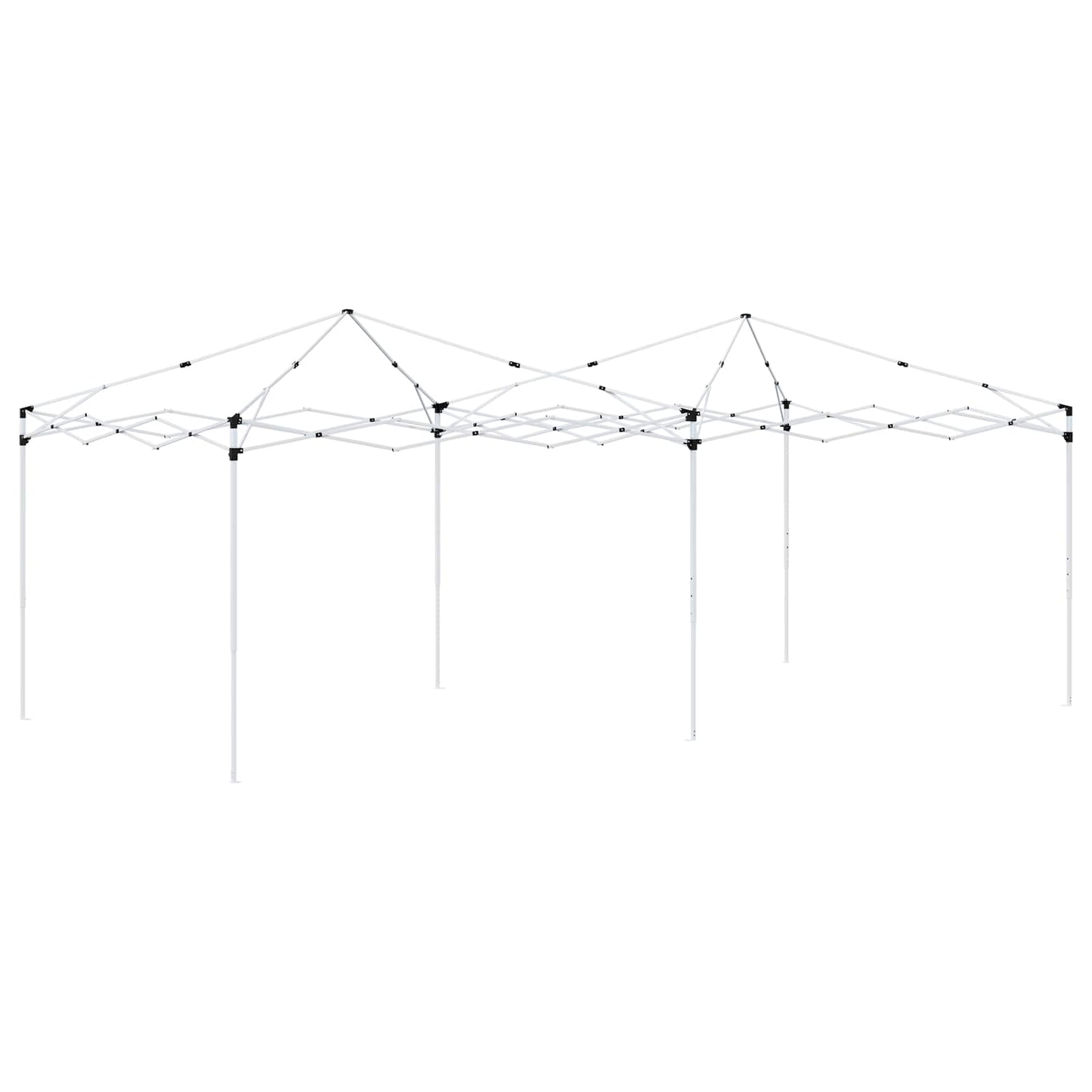 Pop-up Party Tent 575 x 289 x 245 cm Black