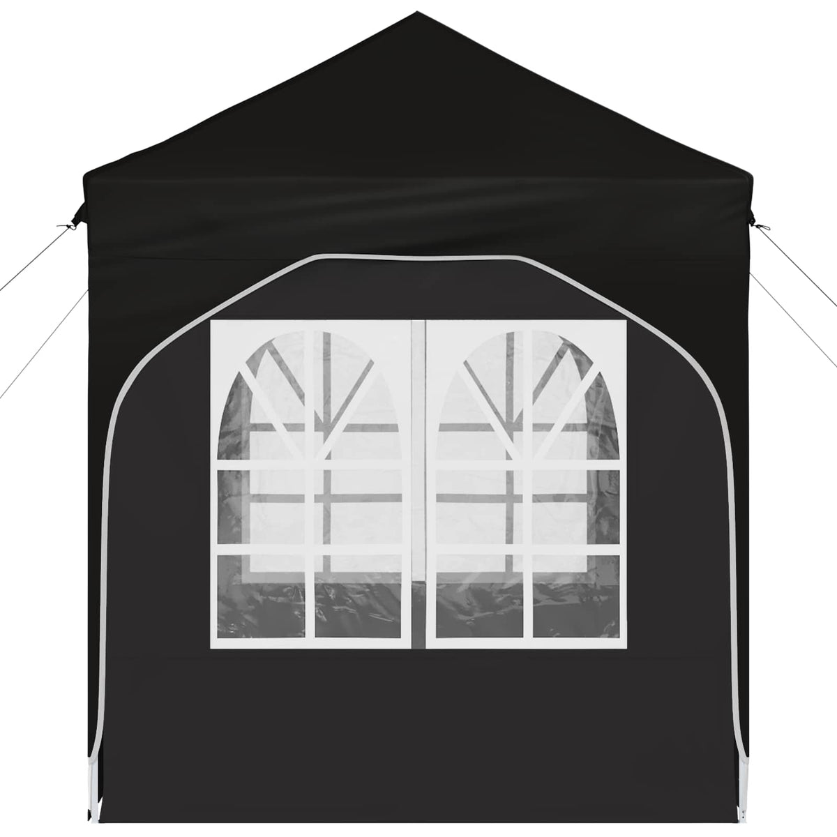 Pop-up Party Tent 192 x 192 x 245 cm Black