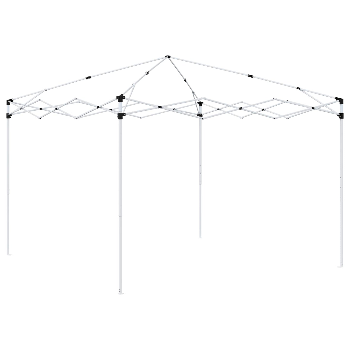 Pop-up Party Tent 290 x 290 x 245 cm Brown
