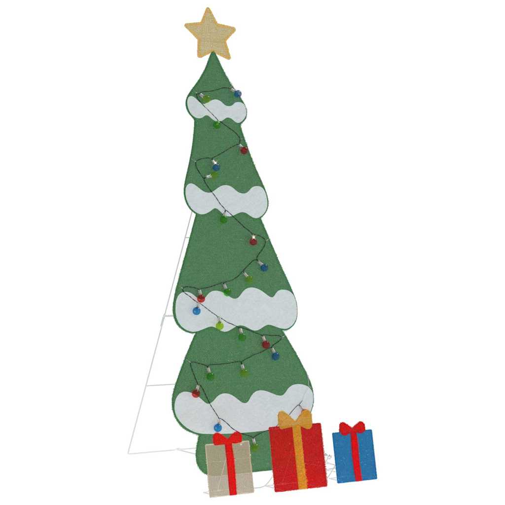 Lighted Christmas Tree with 3 Gift Boxes 2D Warm White