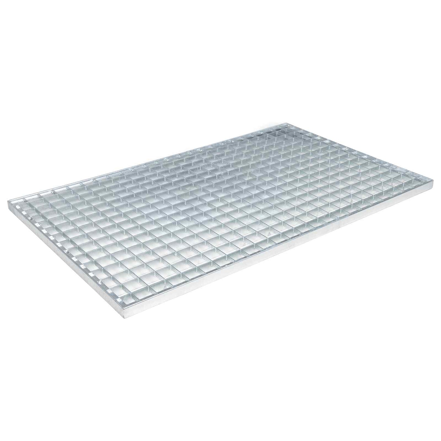 Grating Silver 80 x 50 x 2 cm Hot-Dip Galvanised Steel