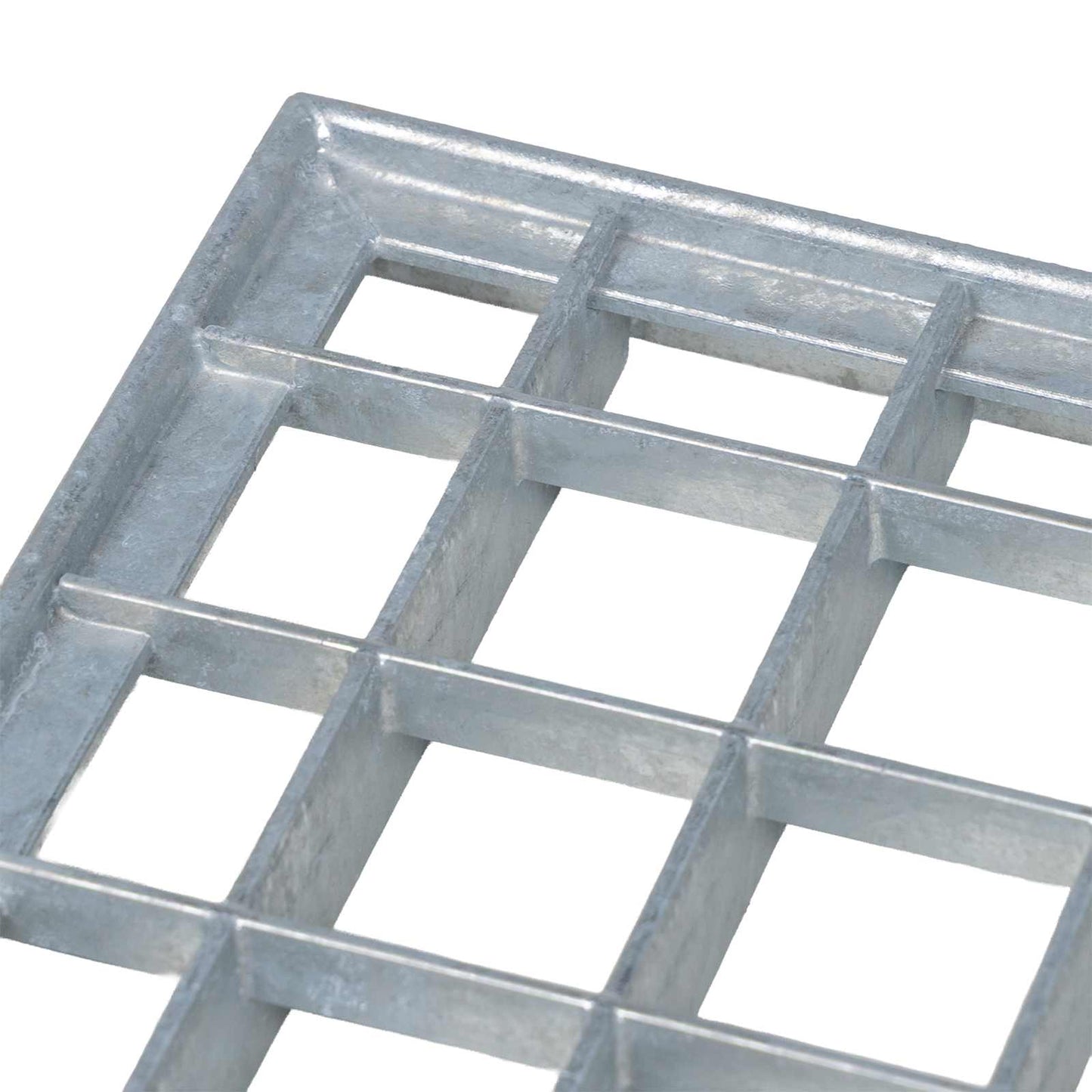 Grating Silver 60 x 60 x 2 cm Hot-Dip Galvanised Steel